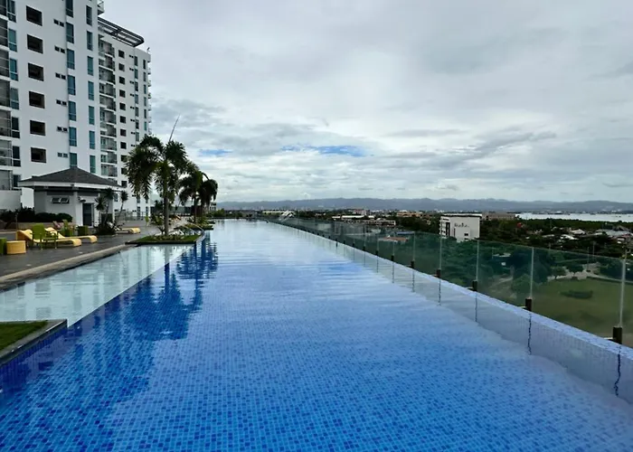 C1 -8nb With Pool Mactan Newtown Center Of Cebu Phillippines 15mins From Airport Leilighet *